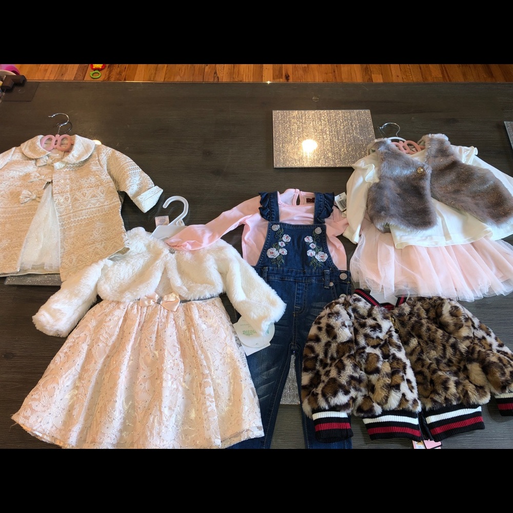 Baby girl 12m designer clothing lot NWT